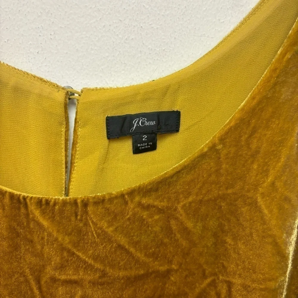 J. Crew Velvet Tank Top